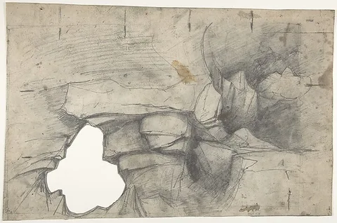 Eugène Ciceri, Design for a Stage Set at the Opéra, Paris