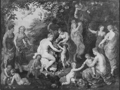 Jan van Balen, Nymphs, Satyrs and Cupids