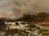 Jacob Jacobs, Waterfall in Norway