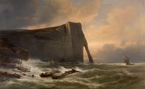 Jacob Jacobs, Porte d' Aval in Etretat