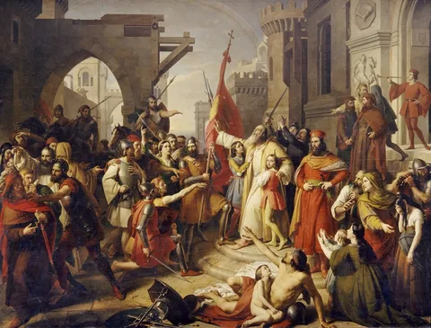 Francesco Podesti, Giuramento degli Anconetani