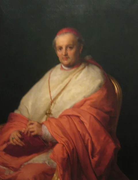Francesco Podesti, Portrait of cardinal Antonio Maria Cadolini