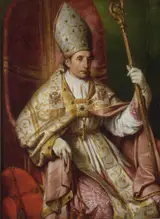 Francesco Podesti, Portrait of cardinal Cesare Nembrini Pironi Gonzaga