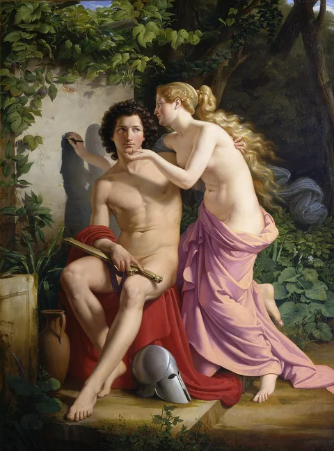 Eduard Daege, The invention of painting