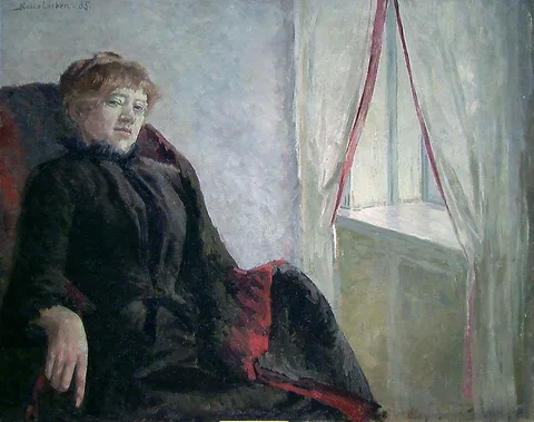 Kalle Løchen, Portrait of Cecilie Thoresen Krog