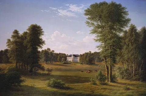 F.C. Kiærskou, Bernstorff House and Park