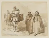 F. O. C. Darley, "On the Corniche Road," an early idea for "Sketches Abroad with Pen and Pencil"