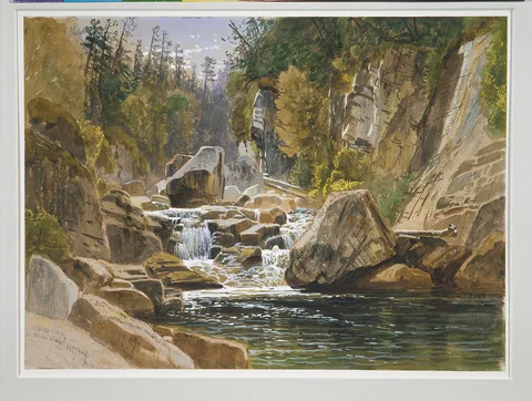James David Smillie, On the Ausable