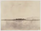 John Beasley Greene, [The Nile in front of the Theban Hills]