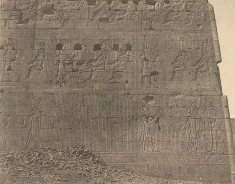 John Beasley Greene, Edfu-Sculptures and Inscriptions on Oriental Face