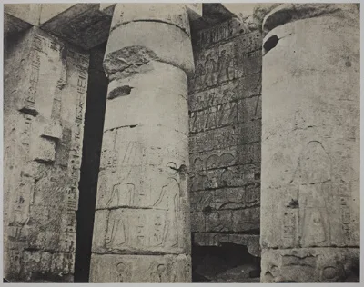 John Beasley Greene, Medinet Habu, Mortuary Temple of Ramses III, Left Wall (Médinet-Habou, Temple funéraire de Ramsès III, paroi gauche