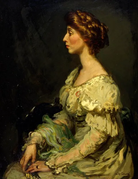 Lillian Genth, Helen Parker Evans