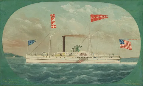 James Bard, Steamer "St. Lawrence"