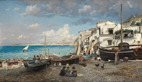 Federico del Campo, Capri