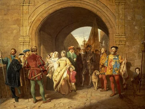 John Faed, Queen Margaret's Defiance of the Scottish Parliament