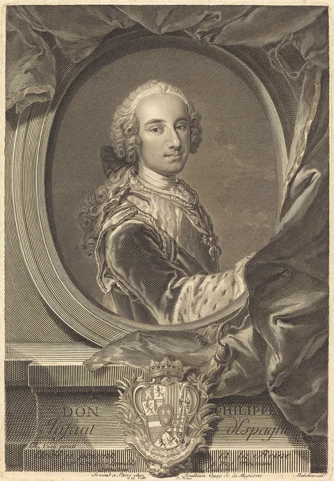 Jean-Joseph Balechou, Don Philippe, Infant d'Espagne