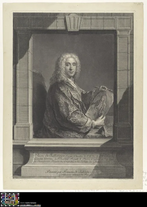 Jean-Joseph Balechou, Portrait of Jean de Jullienne