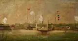 William Frederick Mitchell, The paddle steamer 'Ella'