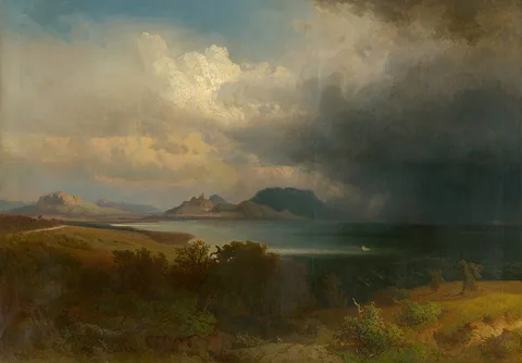 Sándor Brodszky, Storm over Lake Balaton