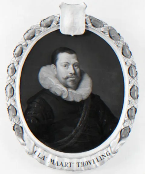 Pieter van der Werff, Portrait of Claes Maertensz Thoveling, Director of the Rotterdam Chamber of the Dutch East India Company, elected 1619