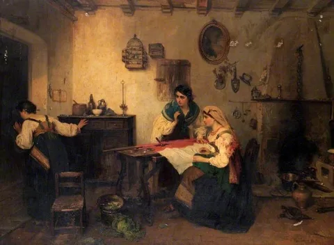Gerolamo Induno, A Scene from the Rissorgimento
