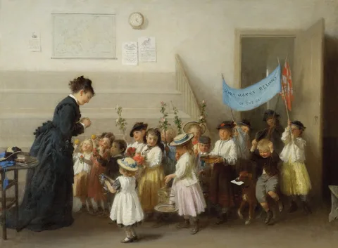 John Morgan, The Schoolmistress's Birthday