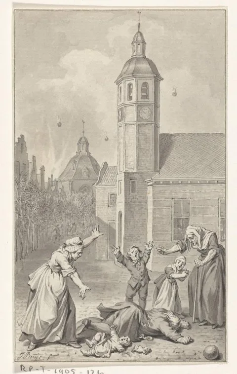 Jacobus Buys, Droevig geval in de Willemstad 1793