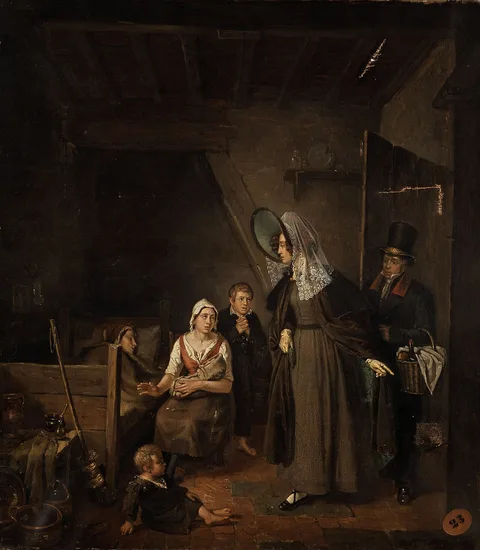Hendrick Joseph Dillens, Charity Visit