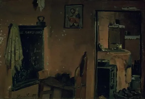 Hans Smidth, Interior of a Peasant's House