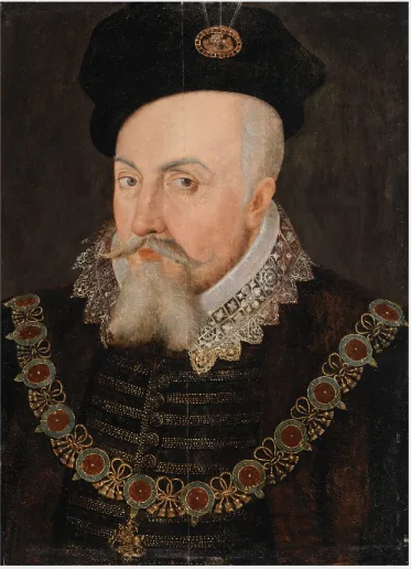 William Segar, Portrait of Robert Dudley (?1532-1588) Earl of Leicester