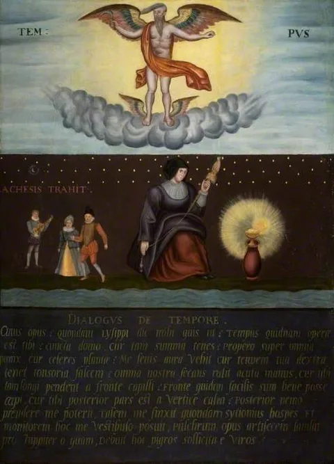 William Segar, Sir Christopher Hatton (1540–1591) (verso)