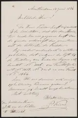 Petrus Kiers, Brief aan Johan Philip van der Kellen