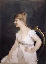 Amos Cassioli, Portrait of a Young Lady
