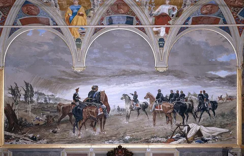 Amos Cassioli, The Battle of San Martino