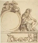 Henri Charles Antoine Baron, Design for a Clock