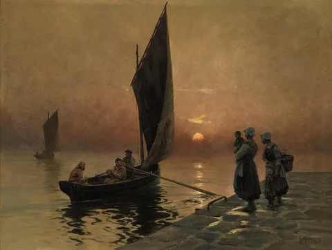 Georges Maroniez, The Return of the Fishermen