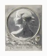 Charles Samuel, Portrait Plaquette of Clotilde Kleeberg-Samuel (1866-1909)