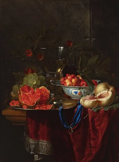 Pieter de Ring, Still life with fruit