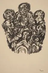 Renè Beeh, Six Diners at Table