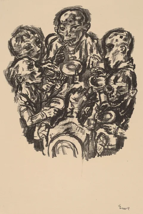 Renè Beeh, Six Diners at Table