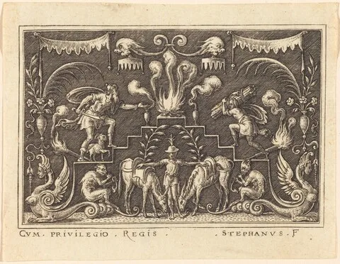 Étienne Delaune, Sacrifice of Abraham