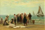Edith Hume, Fisherwomen at Scheveningen, Holland