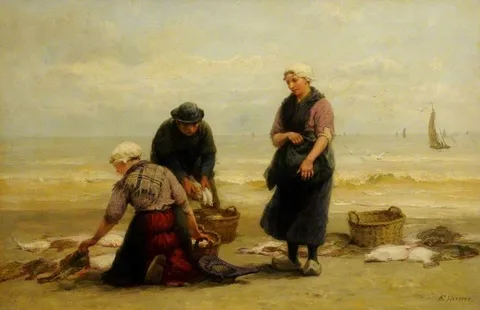 Edith Hume, Packing Fish