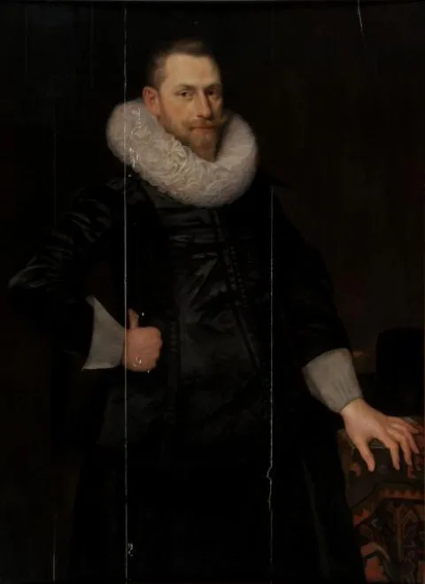 Cornelis van der Voort, Portrait of Dirck Corver (1587-1633)
