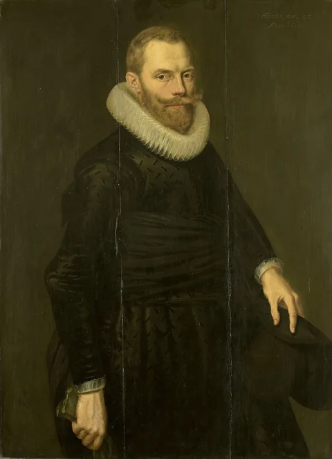 Cornelis van der Voort, Portrait of Dirck Hasselaer (1581-1645)
