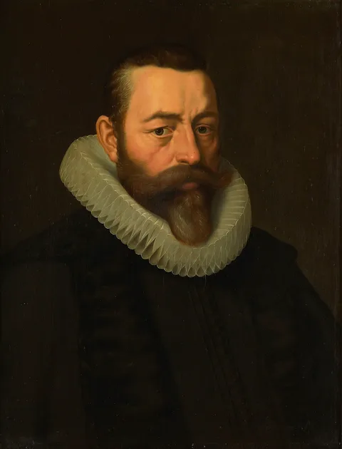 Cornelis van der Voort, Portrait of Pieter Dircksz Hasselaer (1554-1616)