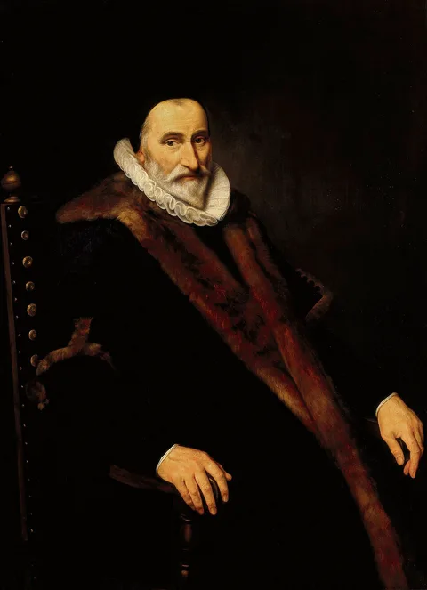 Cornelis van der Voort, Portrait of Cornelis Pietersz Hooft (1547-1626)