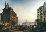 Joseph Beaume, Attack on the Town Hall, July 28, 1830