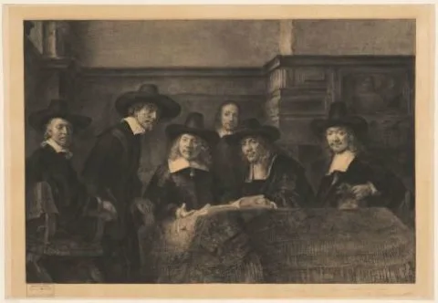 Karl Köpping, De waardijns van het Amsterdamse lakenbereidersgilde, bekend als ‘De Staalmeesters’