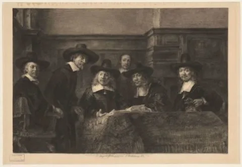Karl Köpping, De waardijns van het Amsterdamse lakenbereidersgilde, bekend als ‘De Staalmeesters’